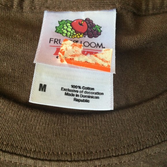 San Diego Graphic Brown Retro T-Shirt Medium New  Fruit of the Loom - Picture 4 of 6